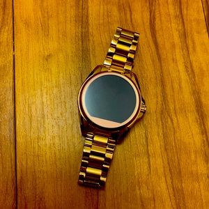 MK Rose Gold Smart Watch